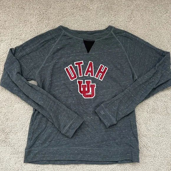 University of Utah Heather Gray Top - Picture 1 of 2
